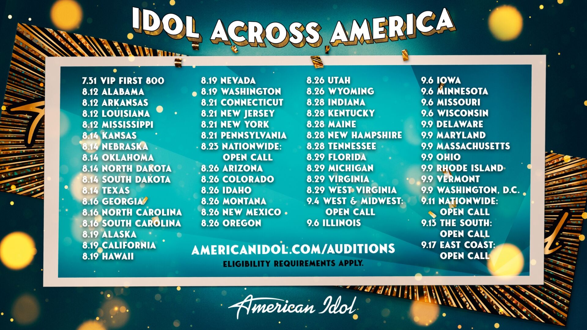 'Idol' virtual auditions